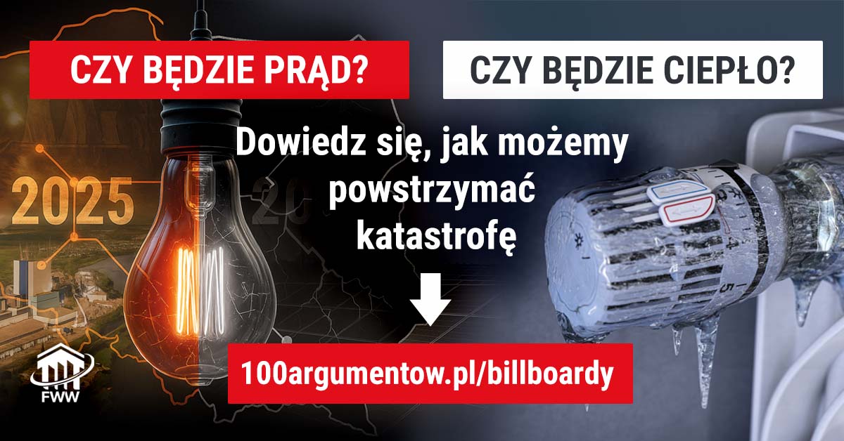 Wesprzyj akcję billboardową w obronie polskiej energetyki