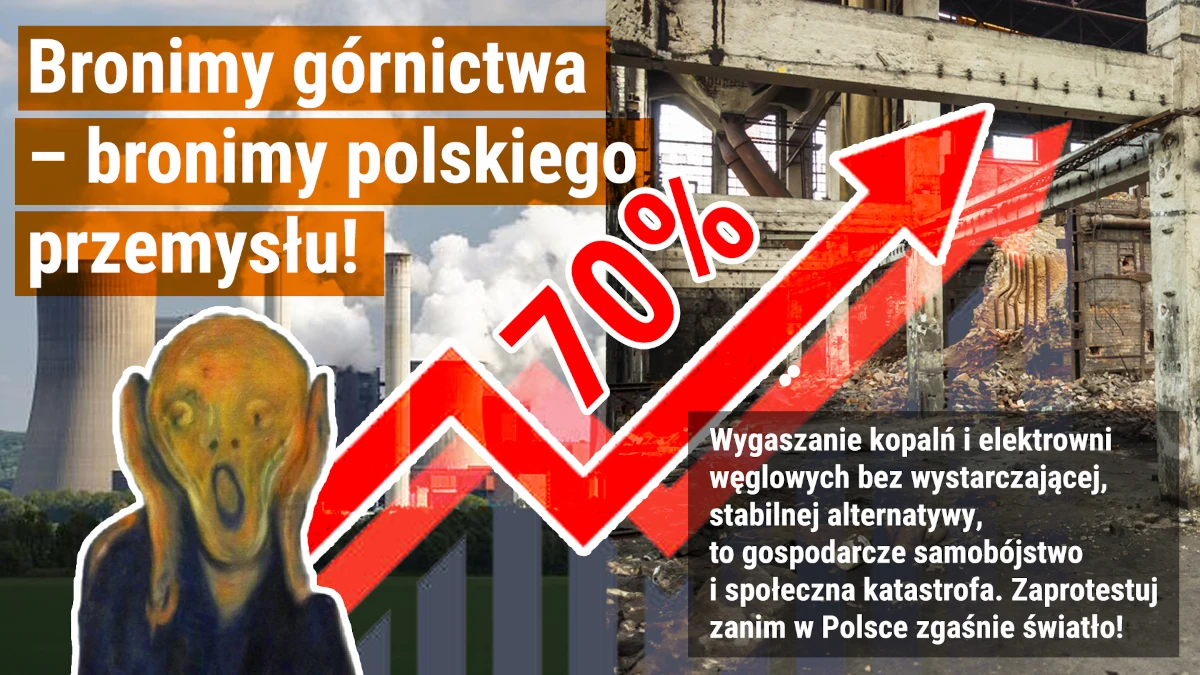 Bronimy górnictwa - polskiego przemysłu